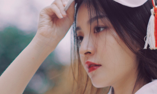 日系古装和服美女高清桌面壁纸