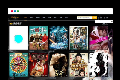 iPhonecmsv10灰黑色响应式免费在线视频网站源码 后台管理带采集