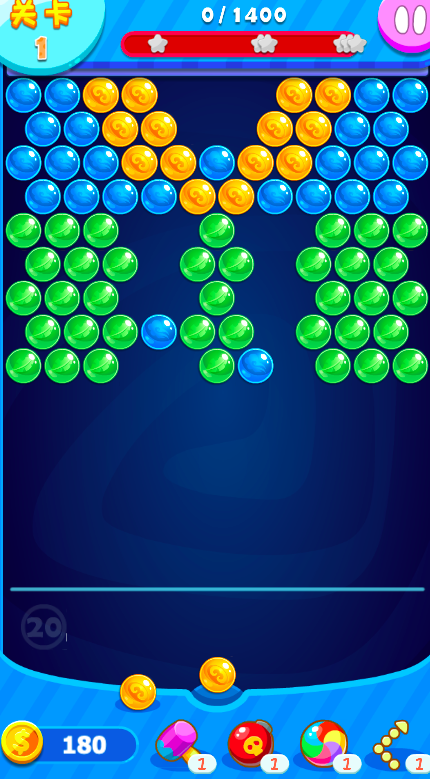 [亲测]泡泡龙小游戏