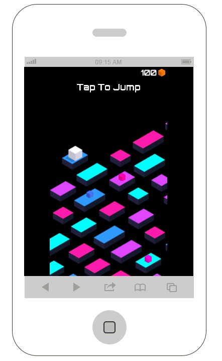 [亲测]H5立方体魔方跳跃游戏源文件