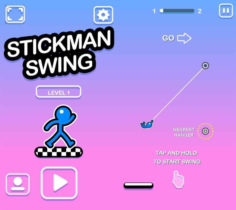 [亲测]火柴人小游戏(炒鸡好玩;不腻)