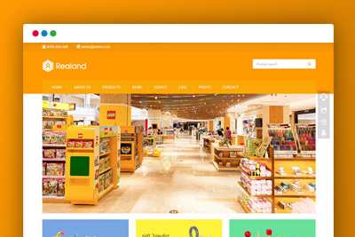 【DEDECMS企业网站】食品百货玩具外贸企业网站模板[自适应手机wap端]