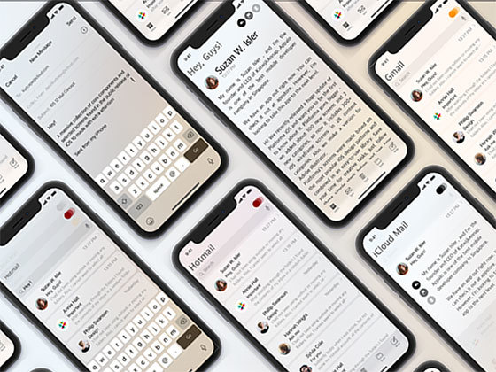 邮件APP概念设计sketch源文件