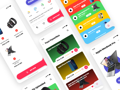 数码电商类APP整套UI源文件